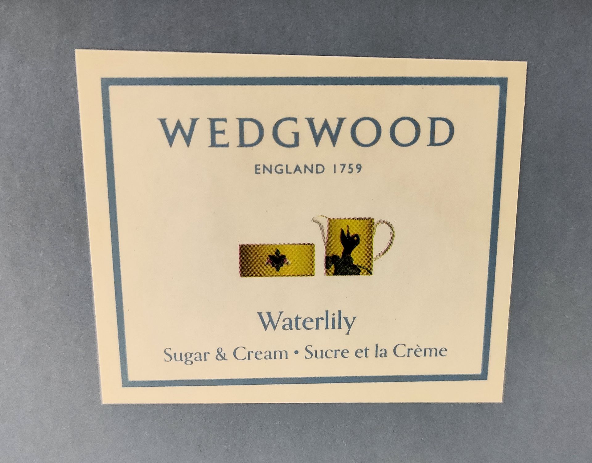 1 x WEDGWOOD Wonderlust Waterlily Fine Bone China Sugar & Creamer Set - New/Boxed - RRP £80 - - Image 10 of 22