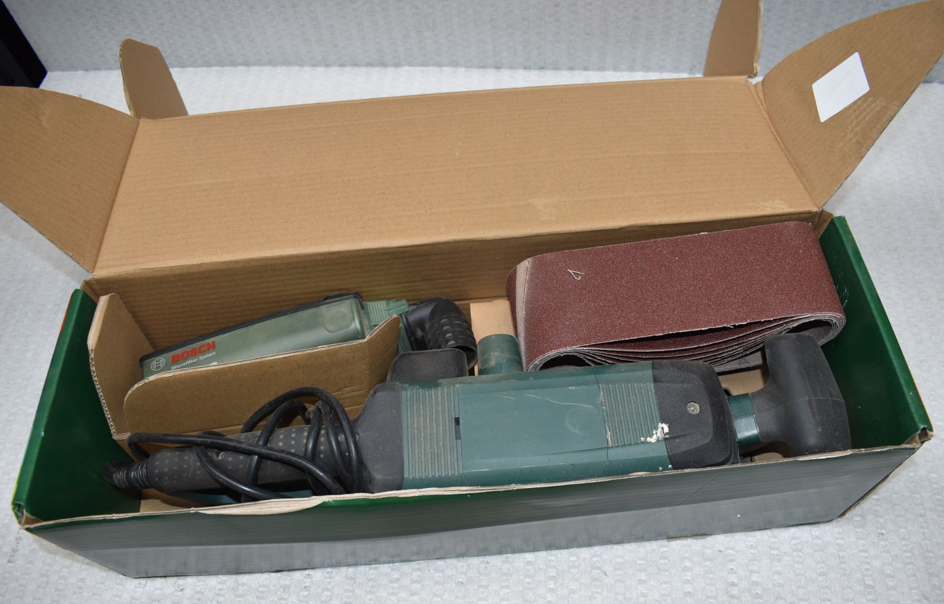 1 x BOSCH 710W Belt Sander - 230V - PBS75A - RRP £84 - Ref: K242 - CL905 - Location: Altrincham WA14 - Image 11 of 16