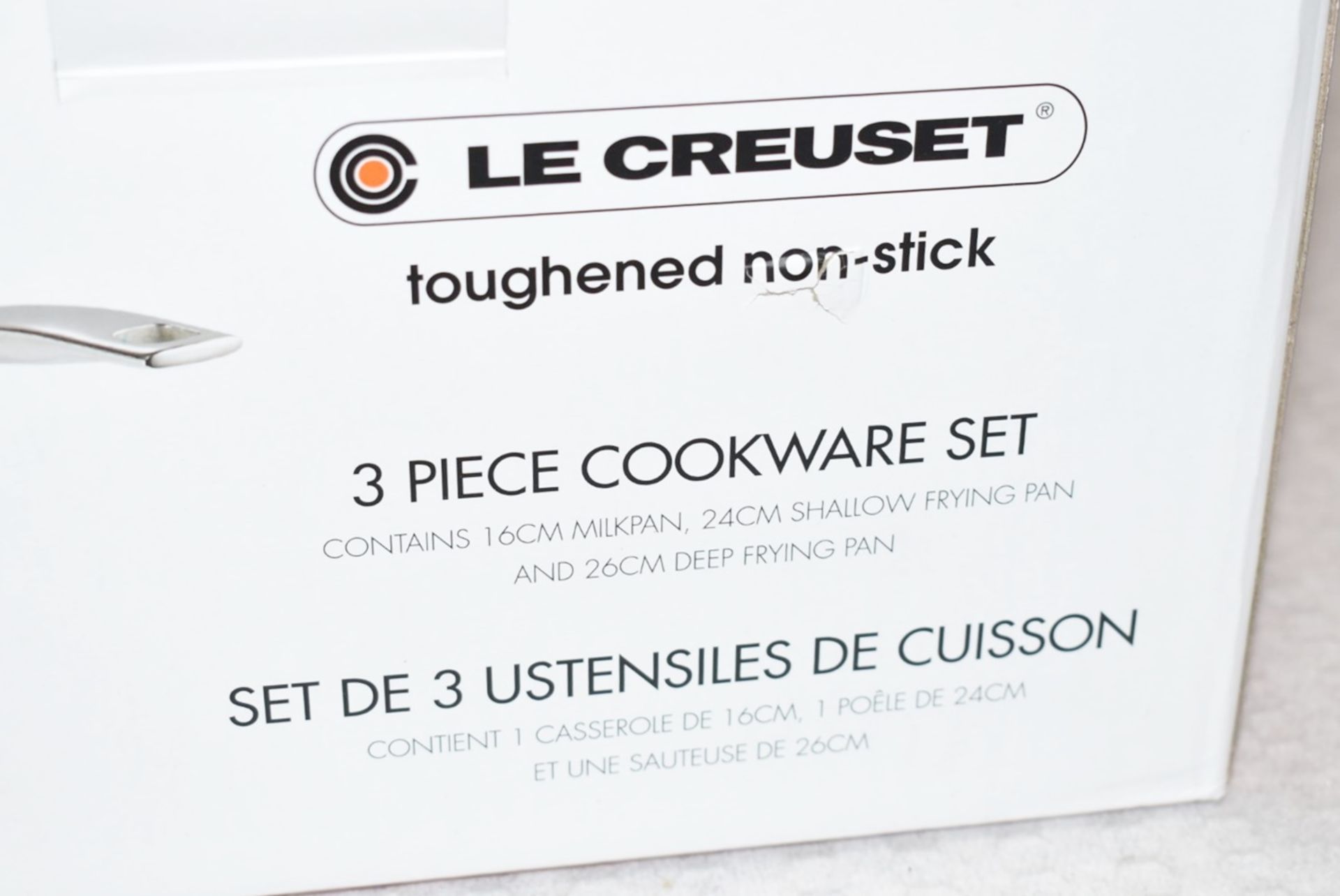 Set of 3 x LE CREUSET Toughened Non-Stick Pan, in Black - Original Price £299.00 - Image 13 of 21