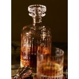1 x SOHO HOME Large Roebling Clear Glass Decanter (750ml) - Original Price £135.00 - Boxed