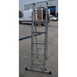 1 x ABRU 4-Way Combination Ladder - RRP £280 - Ref: K241 - CL905 - Location: Altrincham WA14