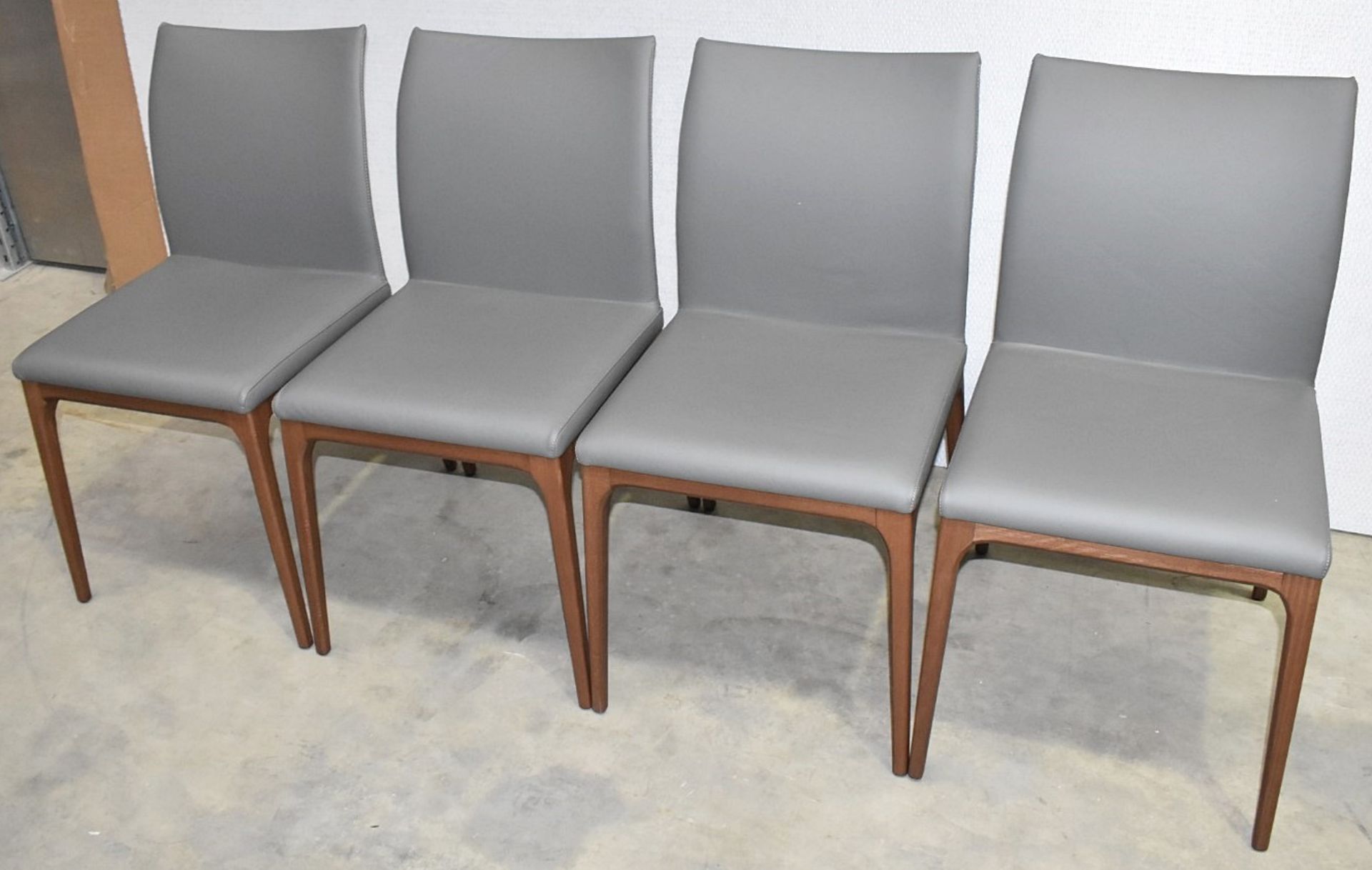 4 x CATTELAN ITALIA 'Arcadia Couture' Leather Upholstered Dining Chairs - Total Original RRP £3,540 - Image 3 of 19