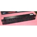 2 x 1U Basic Rack Power Distribution Units PDU