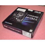 1 x Asus Prime H410M-A Intel LGA1200 Motherboard - Boxed With Accessories