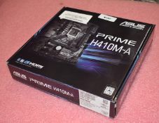 1 x Asus Prime H410M-A Intel LGA1200 Motherboard - Boxed With Accessories
