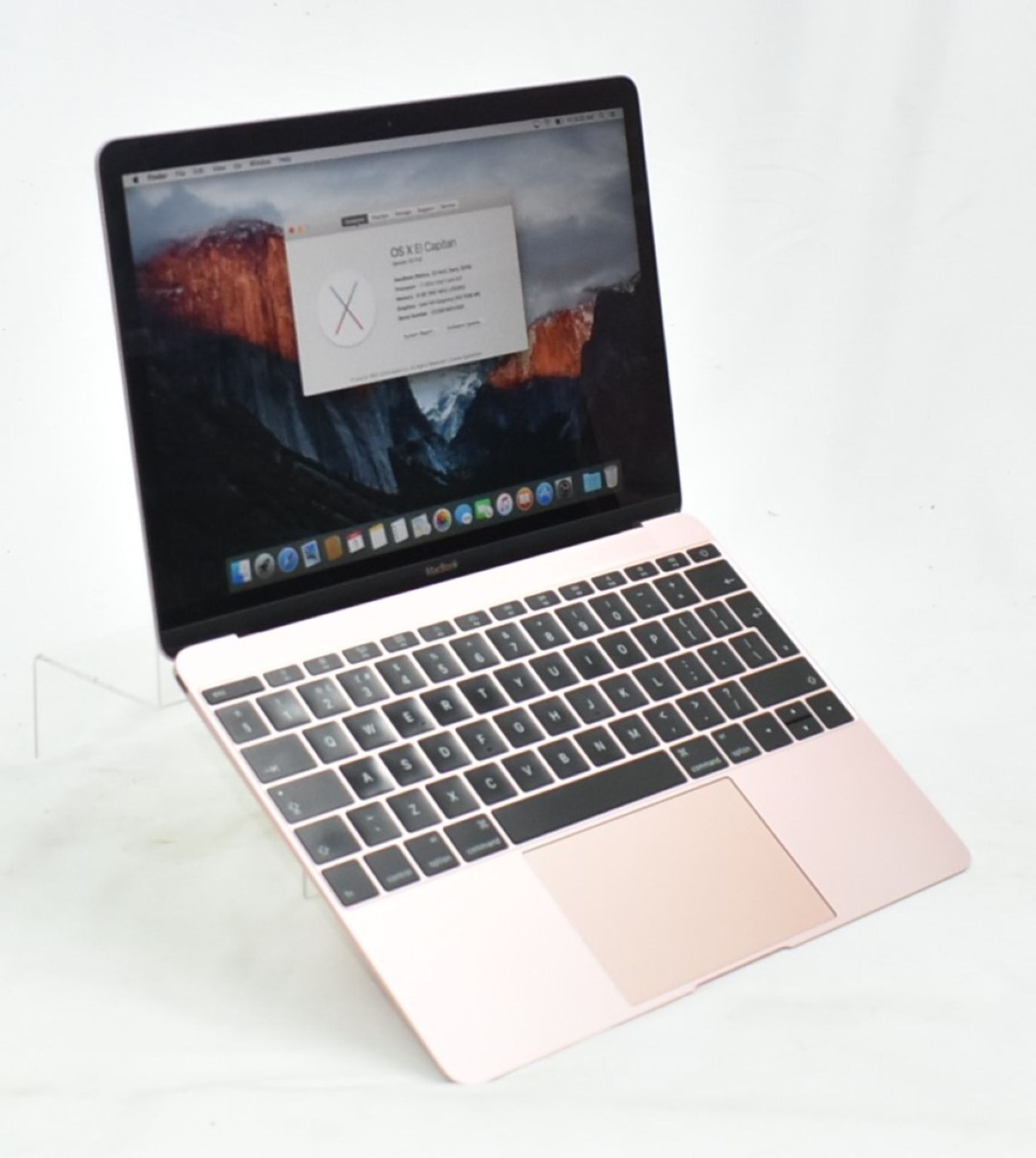 1 x 2016 12 Inch Apple MacBook Featuring an Intel M3 Processor, 8GB Ram and a 250GB SSD - Image 13 of 19