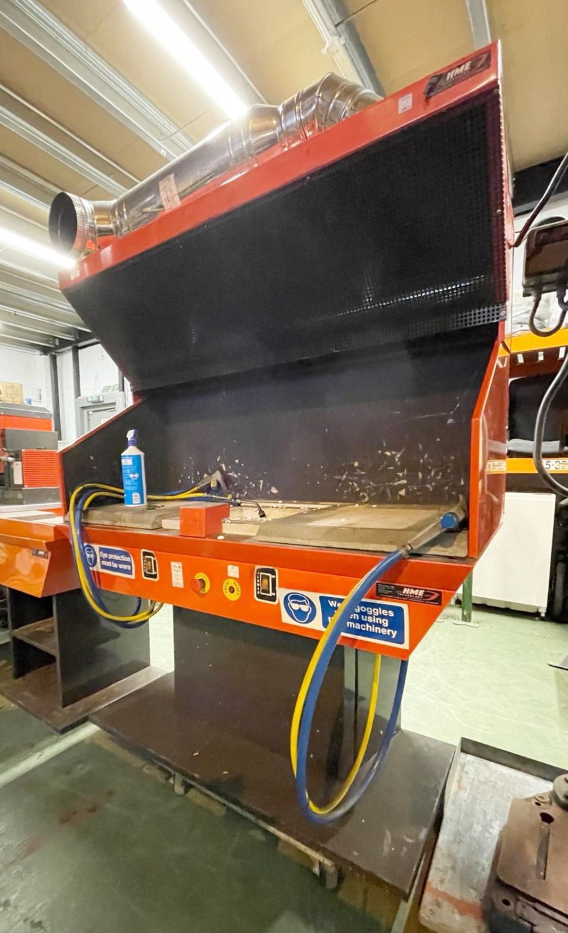 1 x Double Brazing Hearth and Alumina Chip Forge - Treatment Unit for Joining of Metal - RRP £7,800 - Image 9 of 12