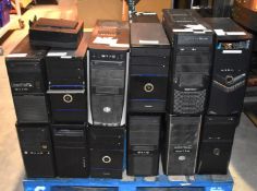 20 x Assorted Desktop Computers - Various Specifications - Unchecked and Untested Job Lot