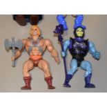 8 x Vintage He-Man Masters of the Universe Figures - Includes Some Original Accessories