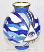 1 x JONATHAN ADLER Druggist Eye Artisan Decorative Vase - Original Price £325.00