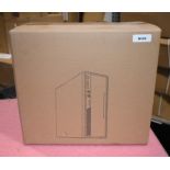 1 x CIT SI001BK Slim Micro ATX SFF PC Case With Type C Port - New Boxed Stock