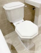 1 x IMPERIAL Square Edged Toilet with Cistern - Ref: PAN249 - CL896 - NO VAT ON THE HAMMER -