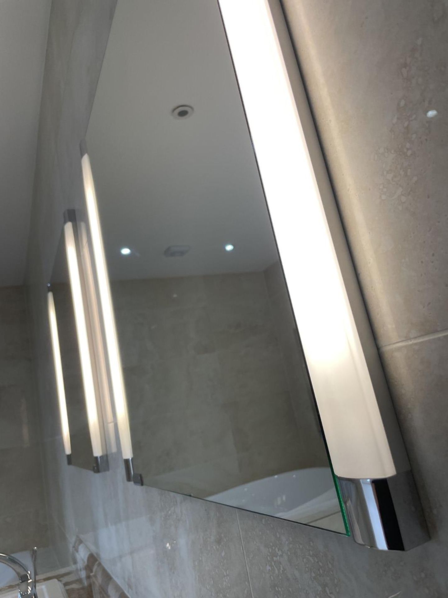 2 x KEUCO Illuminated Mirrored Wall Mounted Cabinets - Total Original Value: £2,000 - Ref: - Image 10 of 19