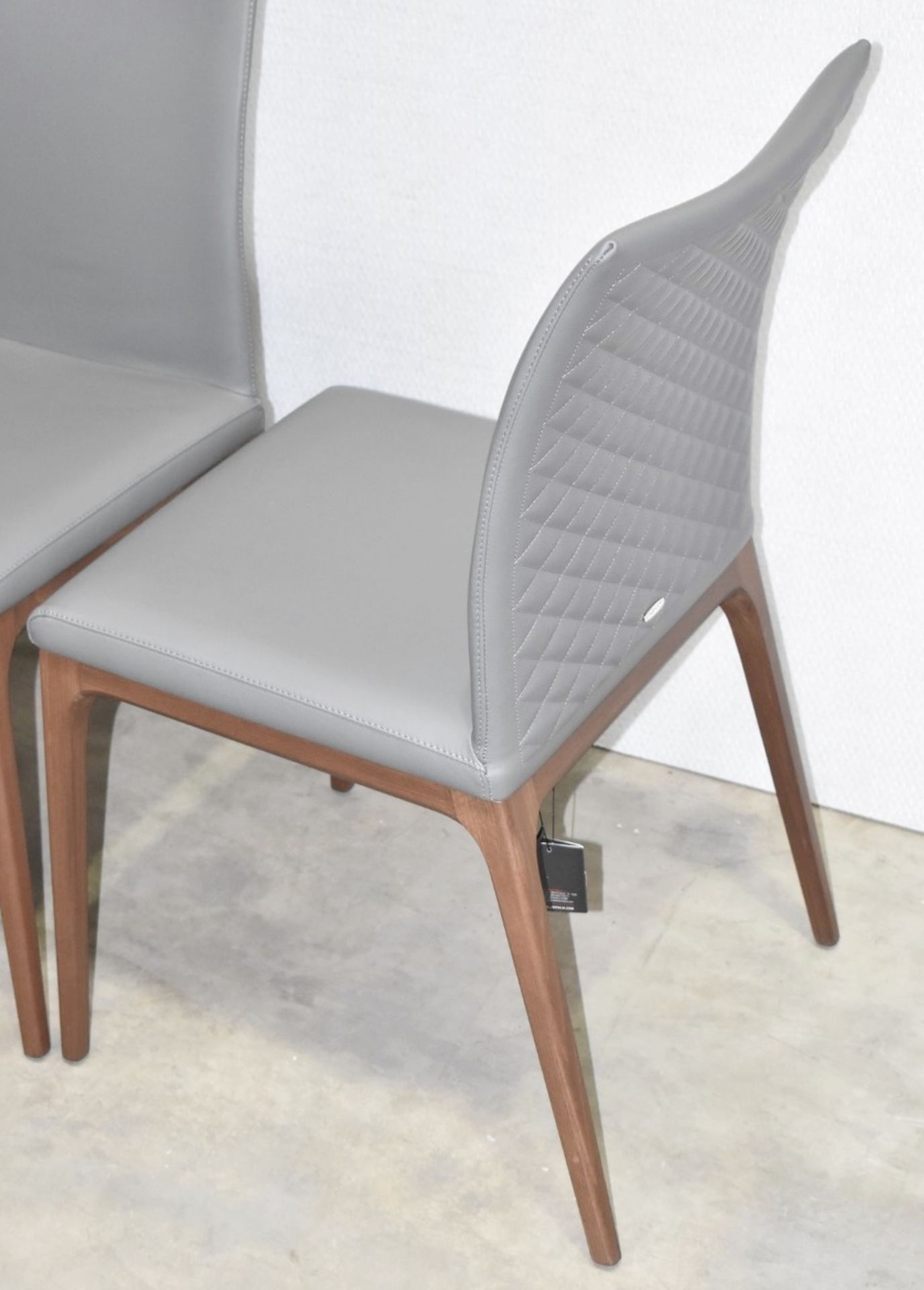4 x CATTELAN ITALIA 'Arcadia Couture' Leather Upholstered Dining Chairs - Total Original RRP £3,540 - Image 16 of 19