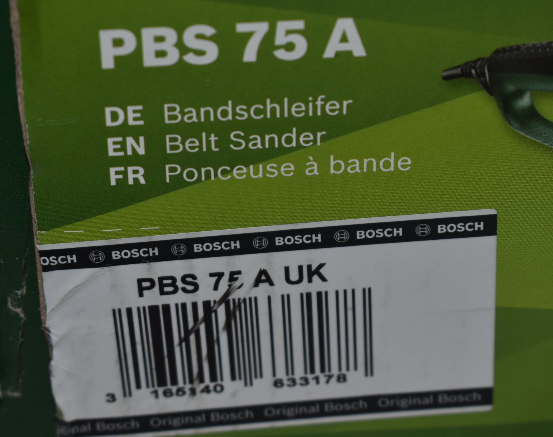 1 x BOSCH 710W Belt Sander - 230V - PBS75A - RRP £84 - Ref: K242 - CL905 - Location: Altrincham WA14 - Image 10 of 16