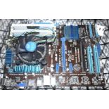 1 x Asus P8Z77-V LX2 Motherboard With an Intel i5-3570k Processor and 8gb Ram