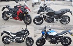 20th March: Ex-Fleet Motorbikes Featuring a 2017 Suzuki GSX-S1000F, 2018 Suzuki SV650, 2018 Honda NC750X and More!