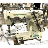 1 x Yamato VC1790 Hemming Machine With Thread Trimming Industrial Sewing Machine With Table