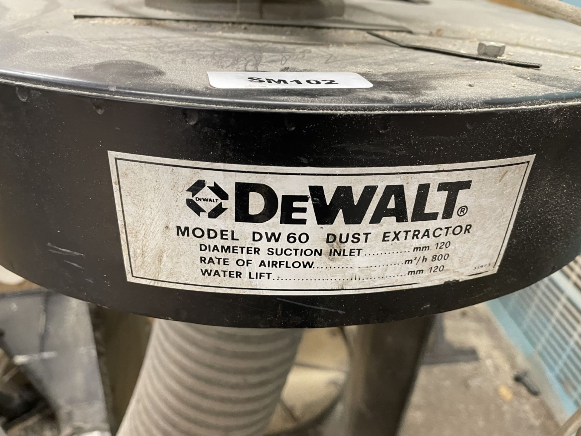 1 x DeWalt DW60 Dust Extractor - Image 5 of 11