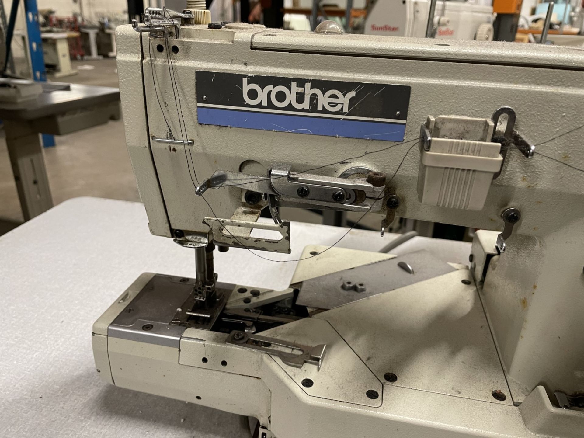 1 x Brother FD3-B257 Cylinder Bed Covering Stitcher and Thread Trimmer Industrial Sewing Machine Wit - Image 7 of 22