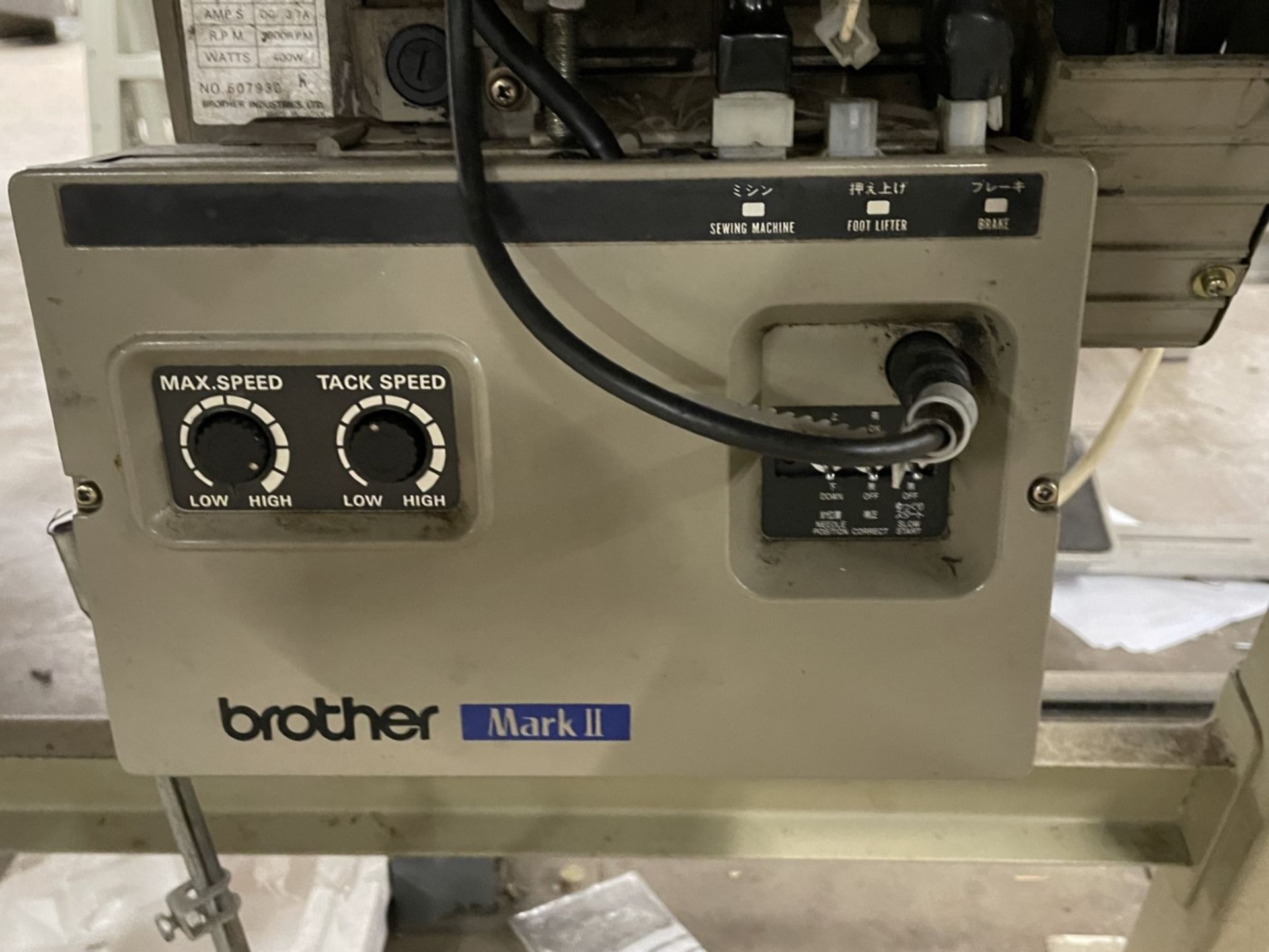 1 x Brother Excedra DB2 B737 Single Needle Lockstitch Industrial Sewing Machine With Table - Image 7 of 19
