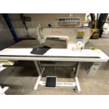 1 x SunStar KM-2300MG Industrial Single Needle Lockstitch Sewing Machine With Table