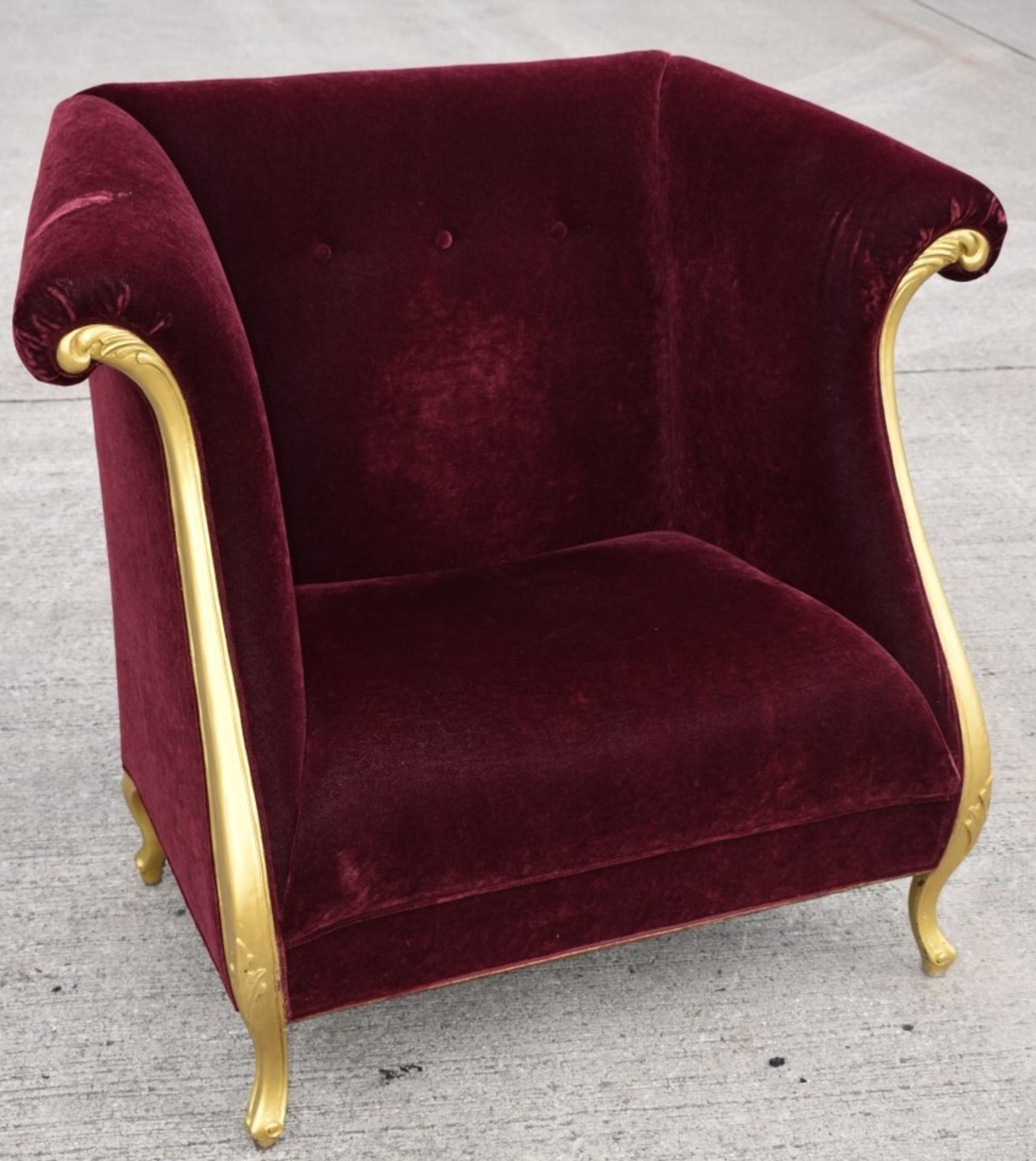 1 x CHRISTOPHER GUY Bespoke Opulent Velvet Upholstered Oversized Armchair - Original Price £4,000 - Image 6 of 9