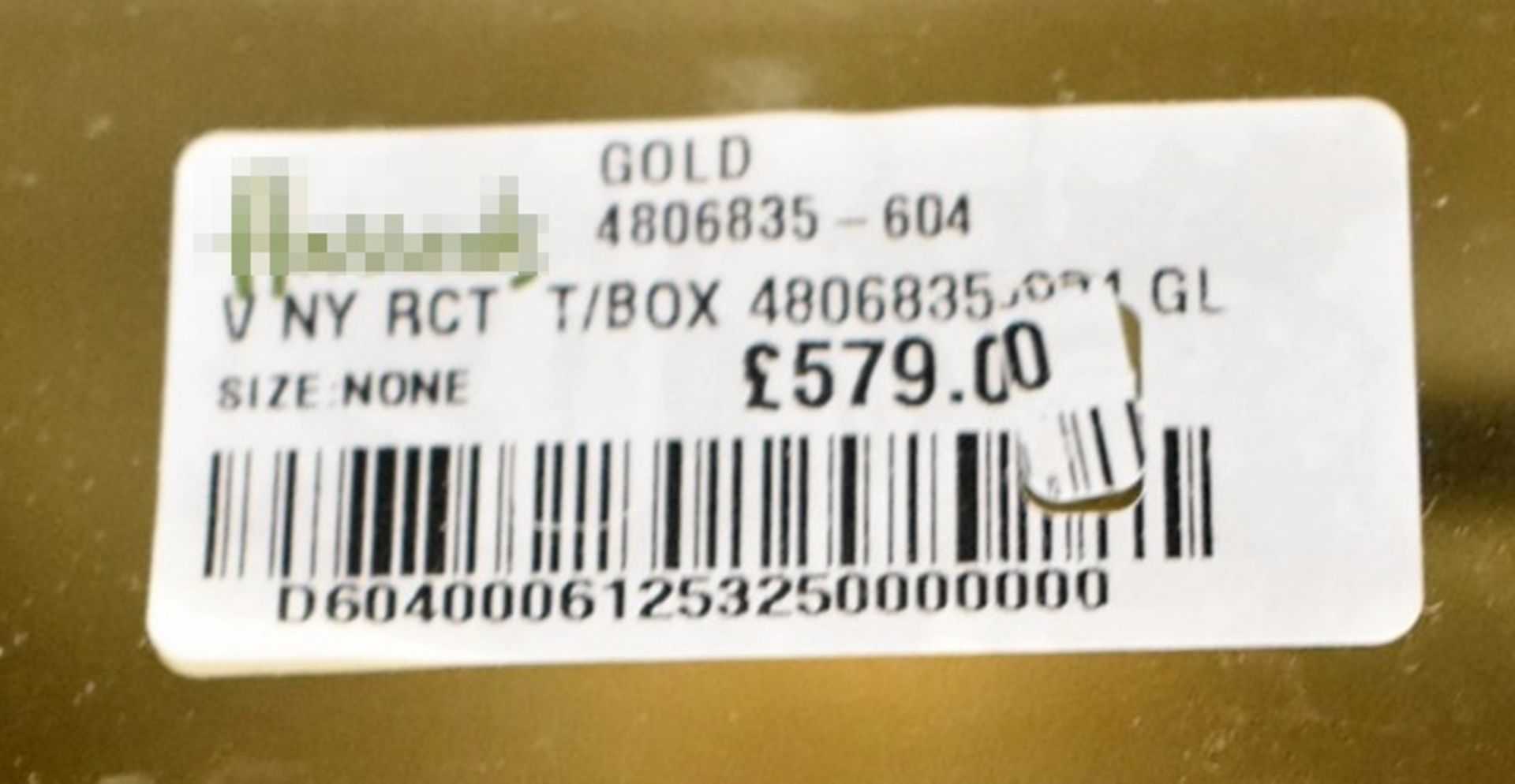 1 x VILLARI 'Hiroito' Luxury Italian Made Gold-Plated Tissue Box Cover - Original Price £579.00 - Image 6 of 6