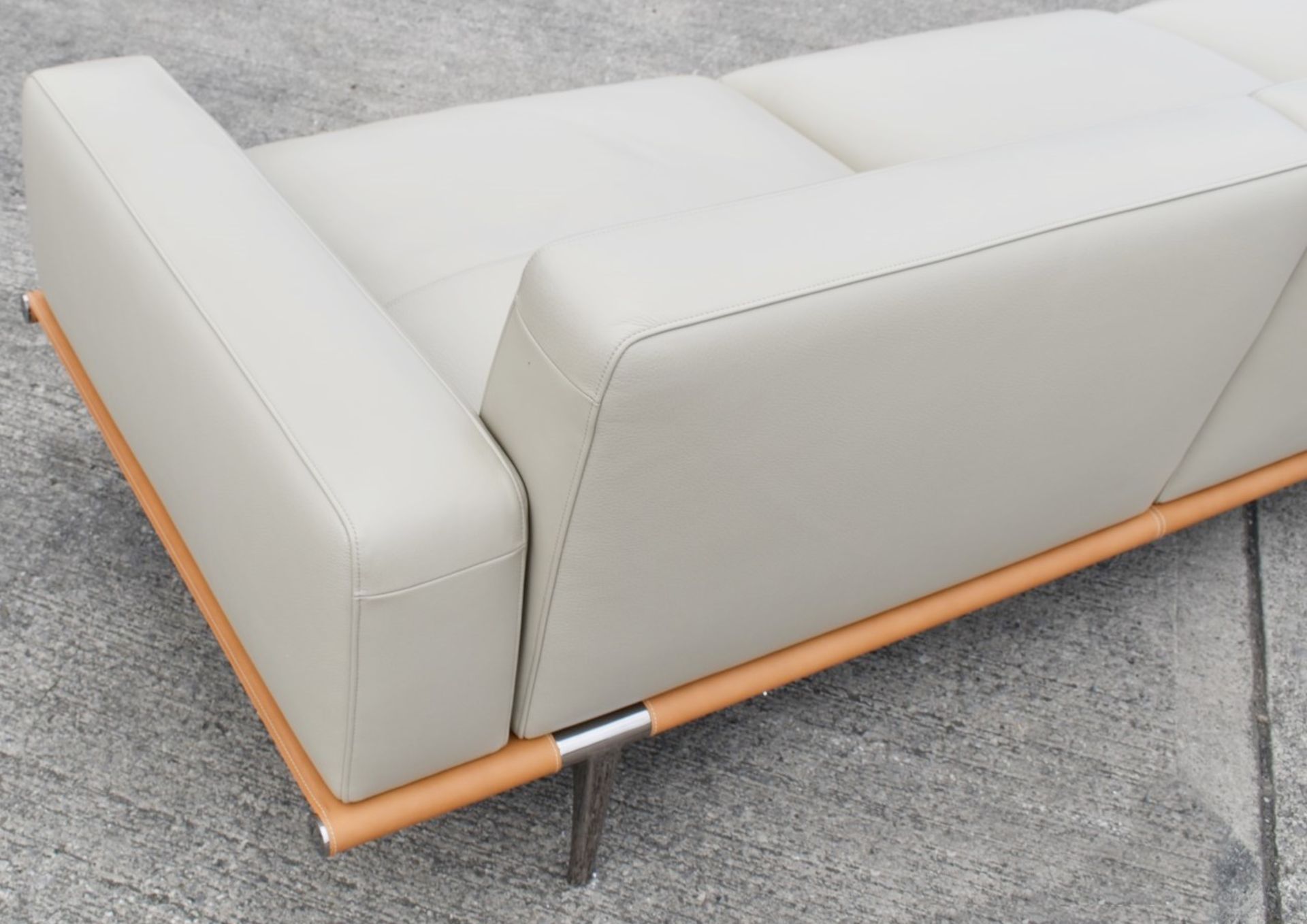 1 x POLTRONA FRAU Let It Be Designer Leather Modular 3-Seater Sofa with Storage End - RRP £14,000 - Image 16 of 21