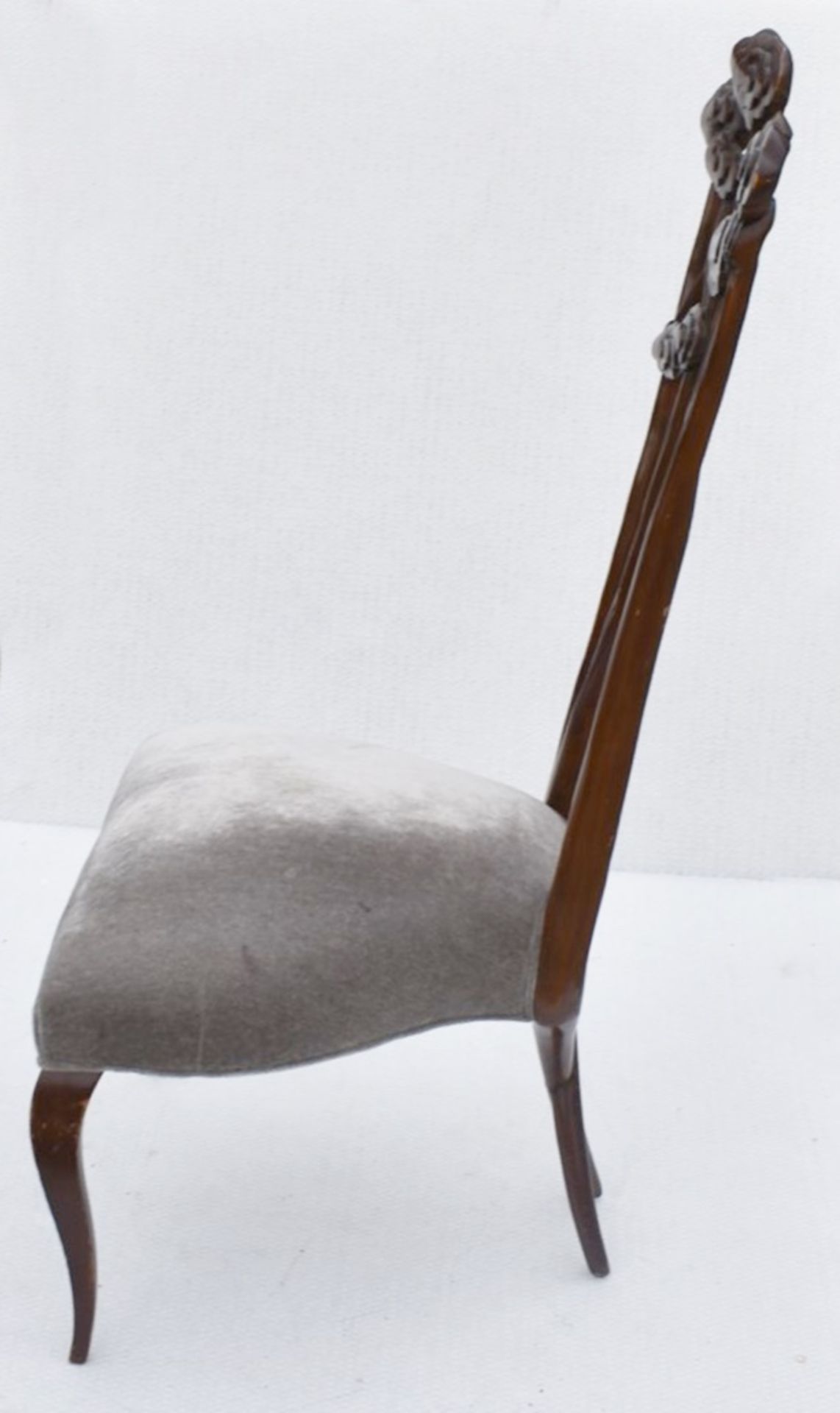 1 x CHRISTOPHER GUY 'Le Jardin' Luxury Hand-carved Solid Mahogany Designer Dining Chair - Recently - Image 4 of 14