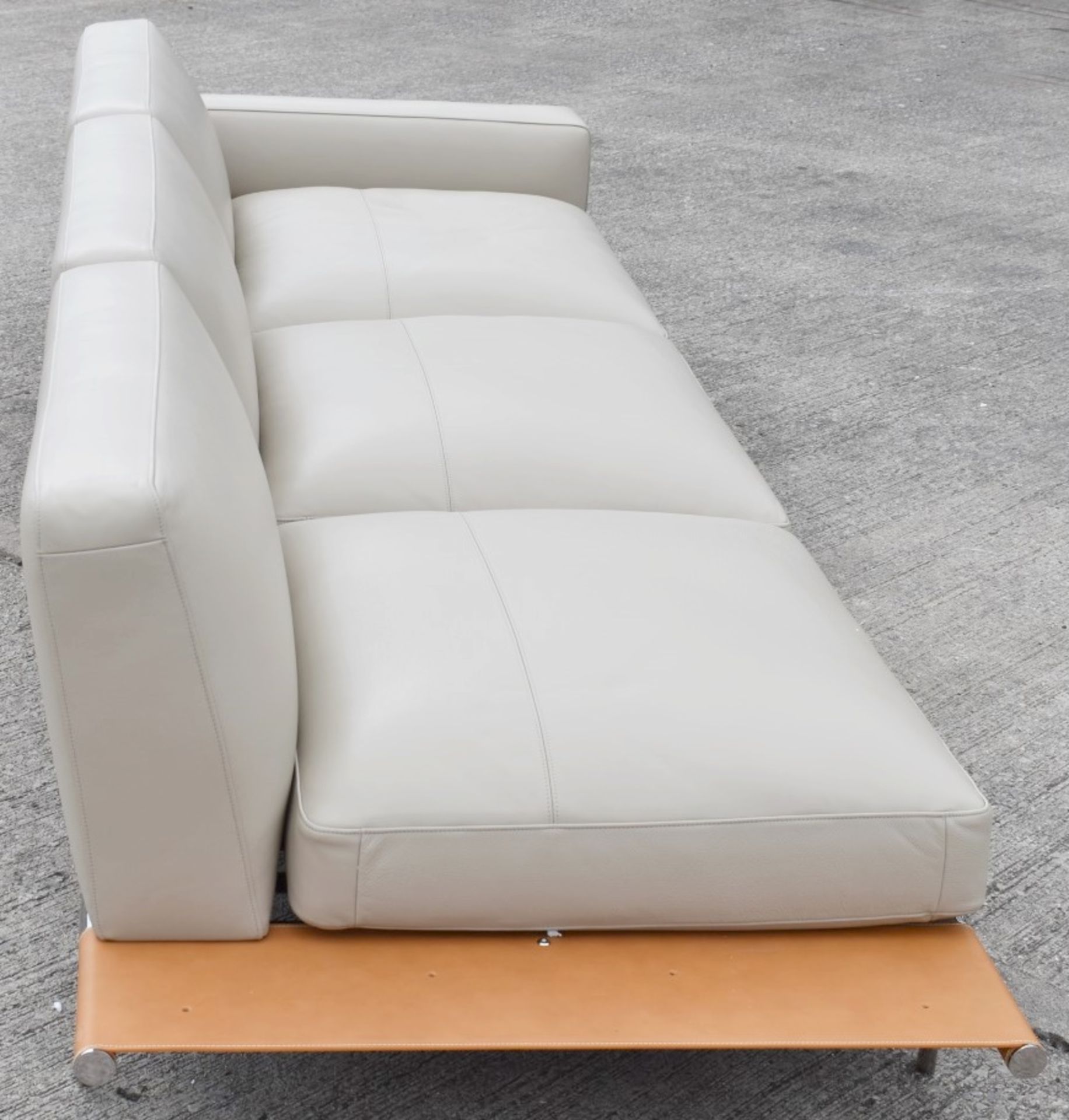 1 x POLTRONA FRAU Let It Be Designer Leather Modular 3-Seater Sofa with Storage End - RRP £14,000 - Image 7 of 21