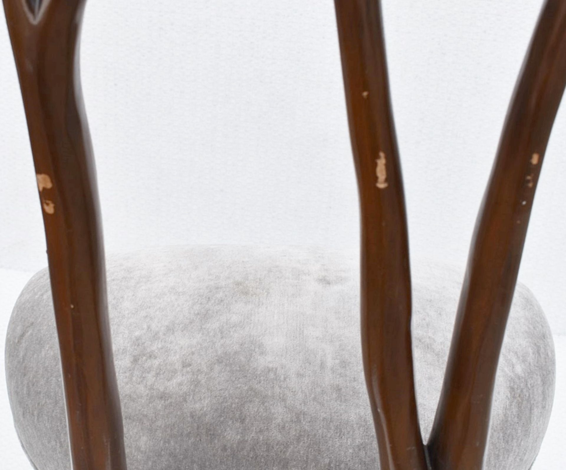 1 x CHRISTOPHER GUY 'Le Jardin' Luxury Hand-carved Solid Mahogany Designer Dining Chair - Recently - Image 8 of 14