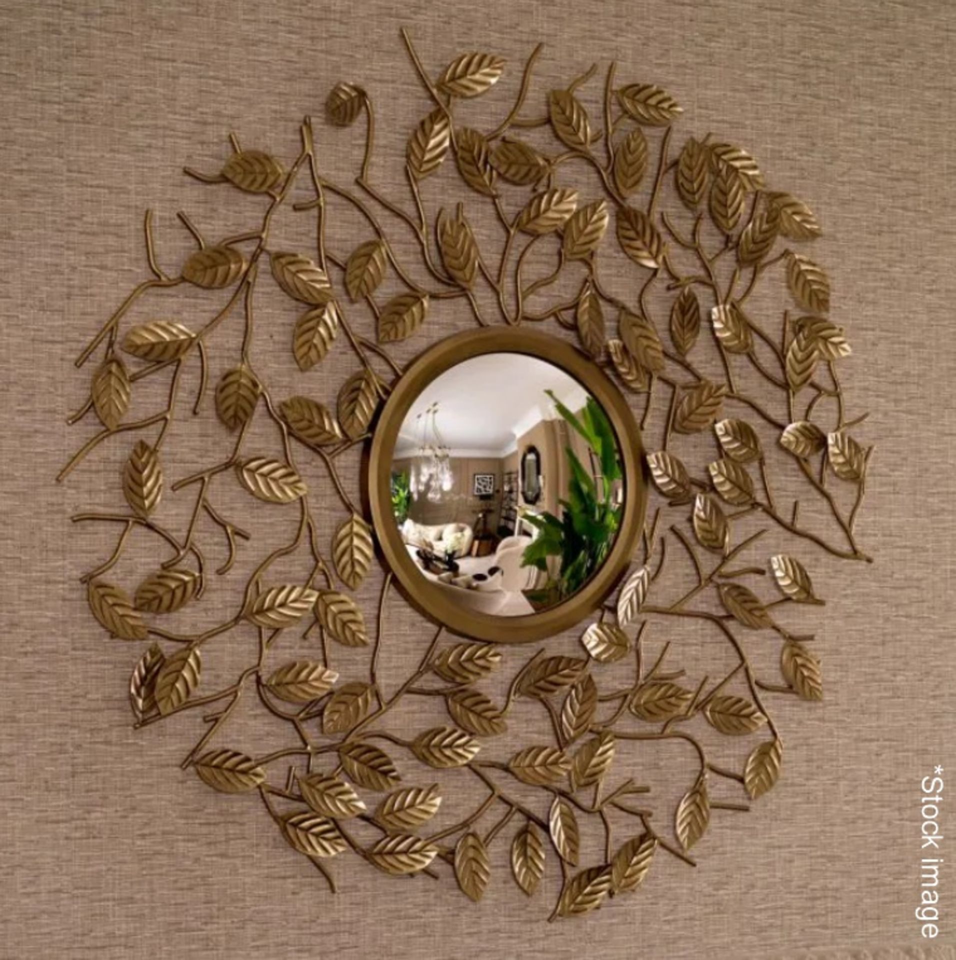 1 x EICHHOLTZ 'Fiona' Large Opulent Decorative Mirror Wall Art - RRP £1,195 *Read Full Description* - Image 2 of 12