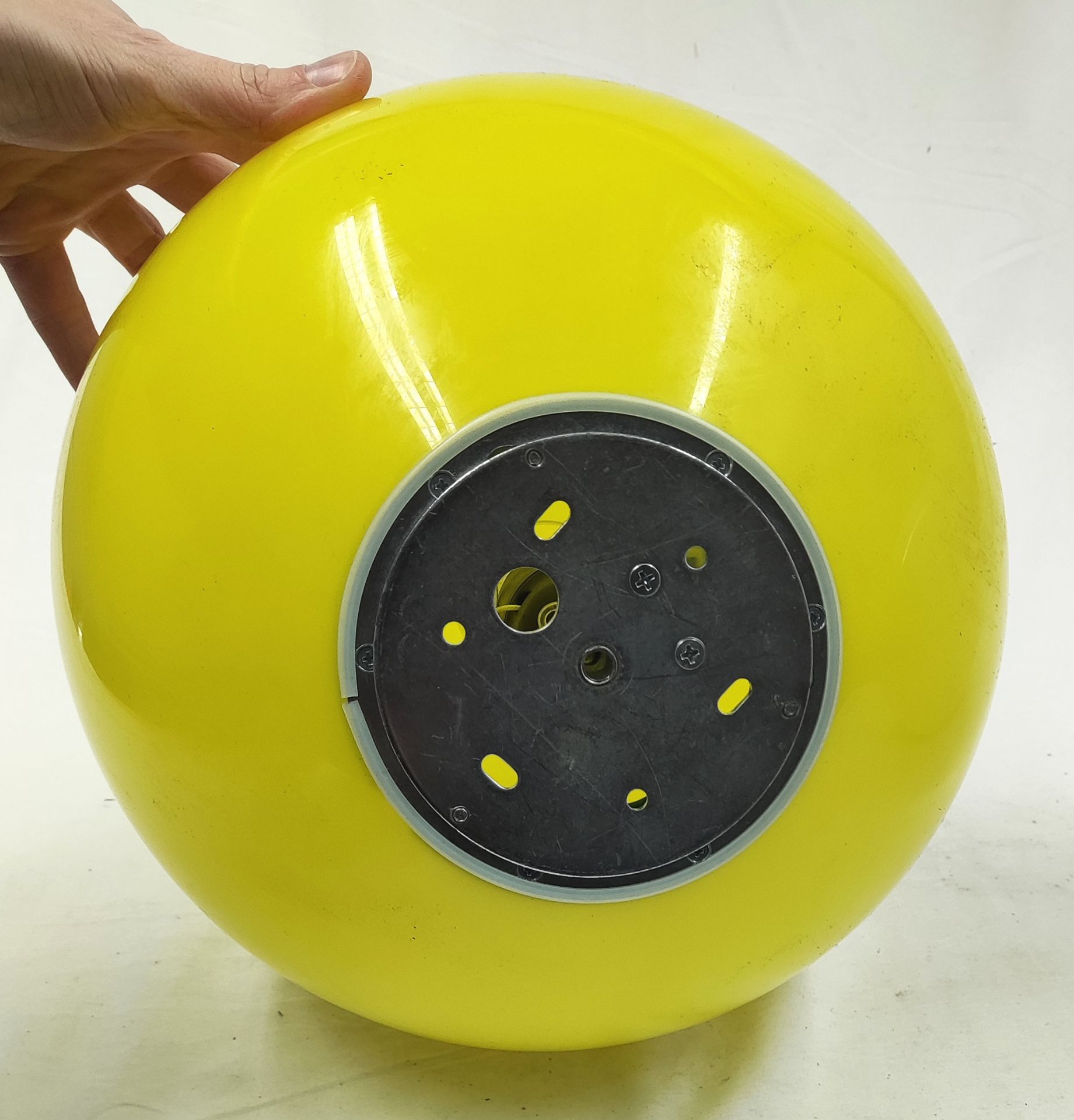 1 x BROKIS / BORIS KLIMEK "Memory" Balloon-shaped Designer Glass Light Fitting, Yellow - RRP £390.00 - Image 3 of 10