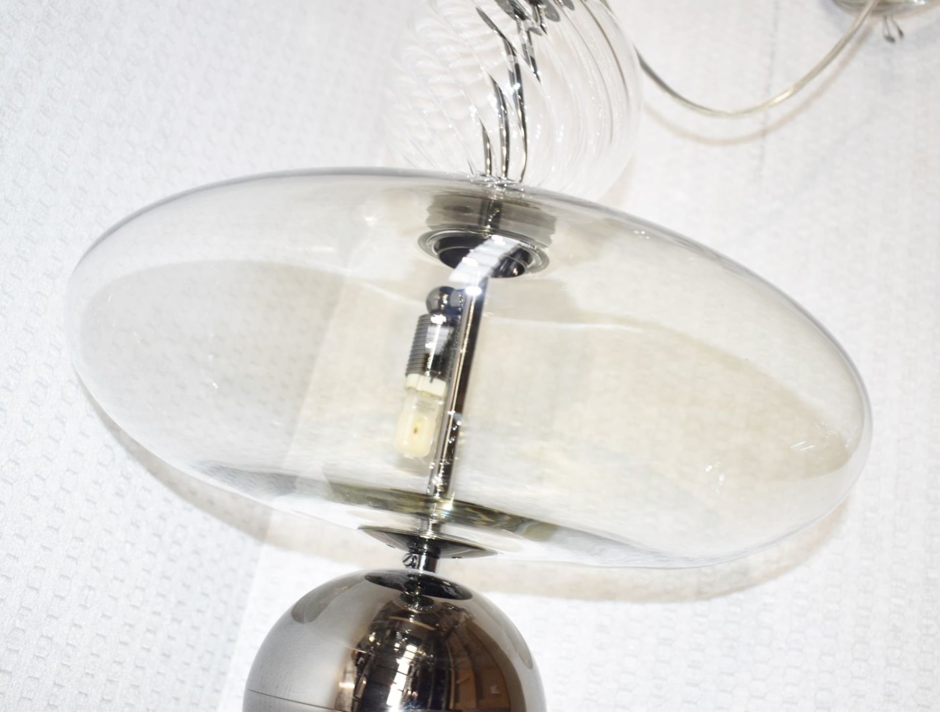 1 x CATTELAN ITALIA 'Baban' Designer Smoked Glass Pendant Chandelier Light - Original Price £2,638 - Image 6 of 11