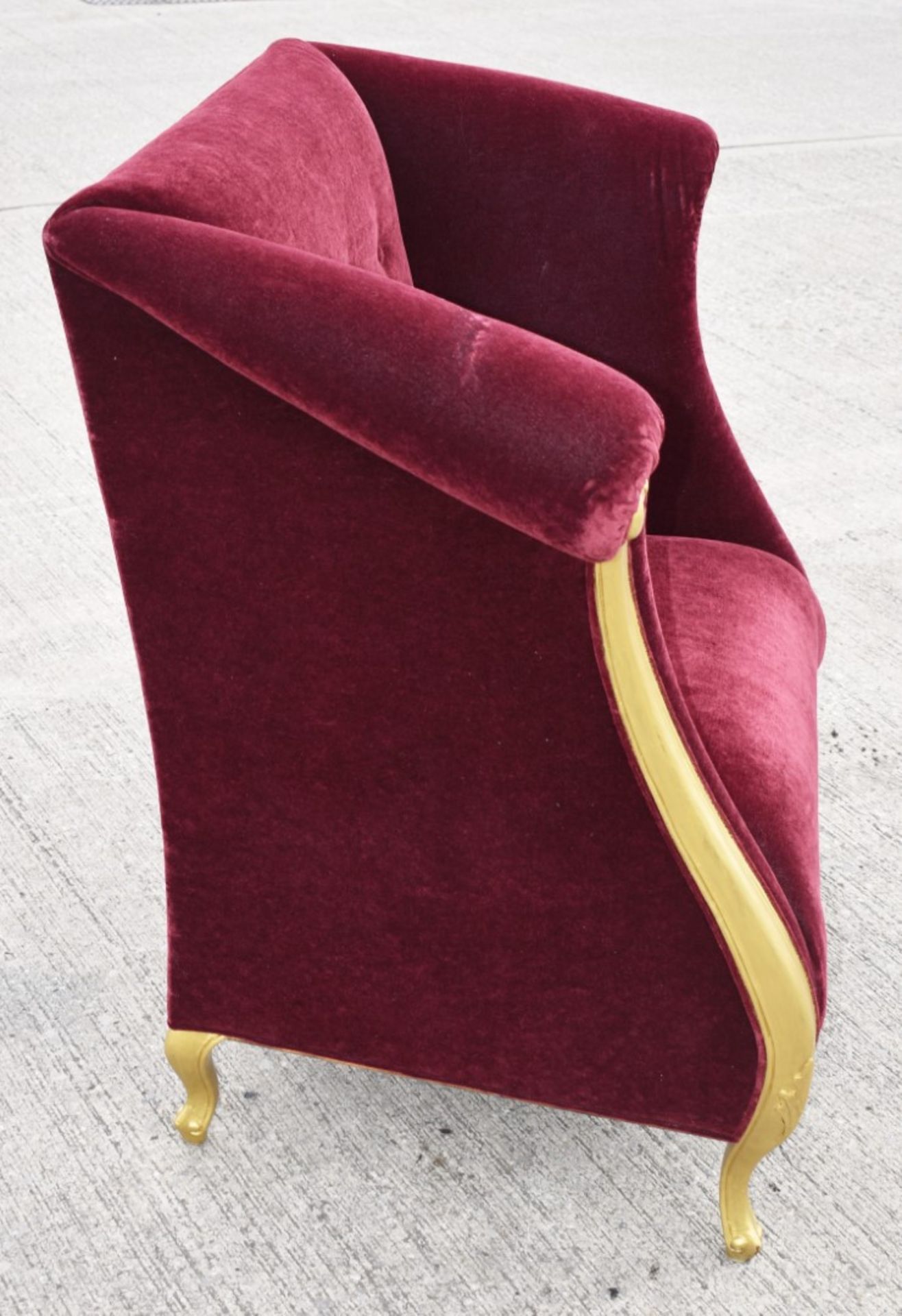 1 x CHRISTOPHER GUY Bespoke Opulent Velvet Upholstered Oversized Armchair - Original Price £4,000 - Image 2 of 9