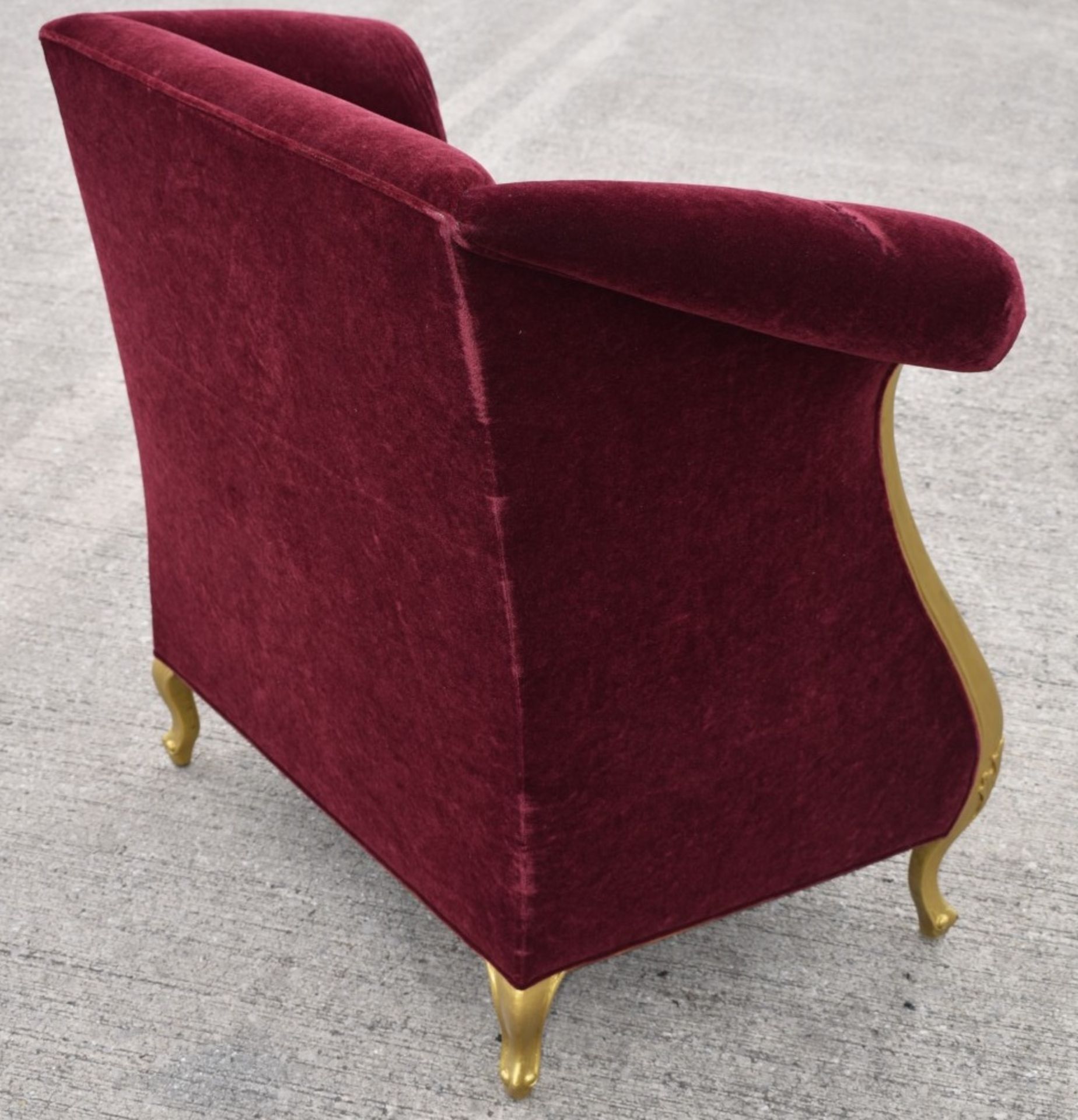 1 x CHRISTOPHER GUY Bespoke Opulent Velvet Upholstered Oversized Armchair - Original Price £4,000 - Image 4 of 9