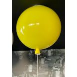 1 x BROKIS / BORIS KLIMEK "Memory" Balloon-shaped Designer Glass Light Fitting, Yellow - RRP £390.00