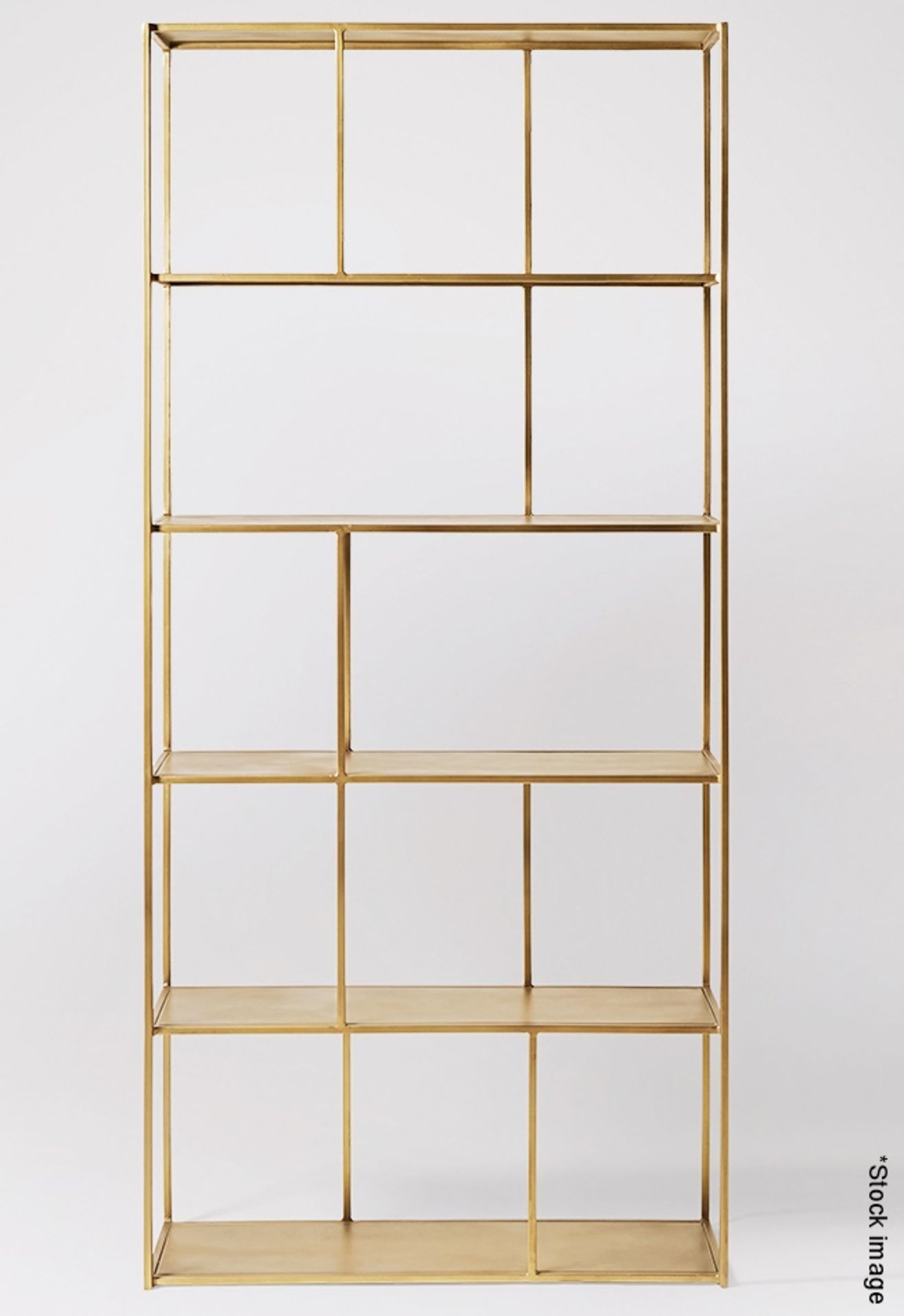 1 x SWOON 'Aero' Handcrafted Art Deco Inspired Book Case Shelving Unit - Original Price £599.00 - Image 2 of 7