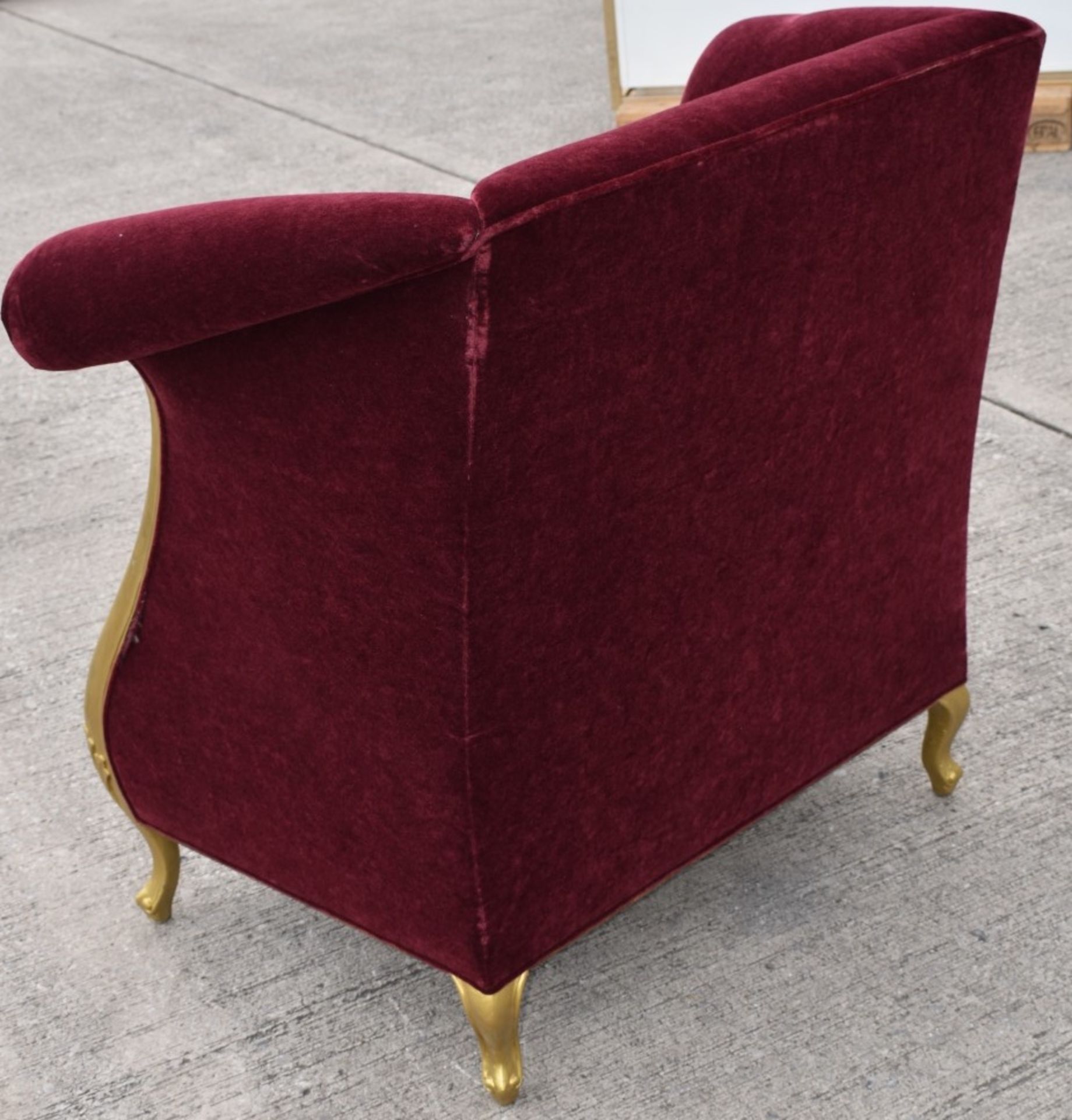 1 x CHRISTOPHER GUY Bespoke Opulent Velvet Upholstered Oversized Armchair - Original Price £4,000 - Image 7 of 9