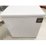 1 x Logik Chest Freezer With a 198 Litre Capacity - Model: L198CFW20