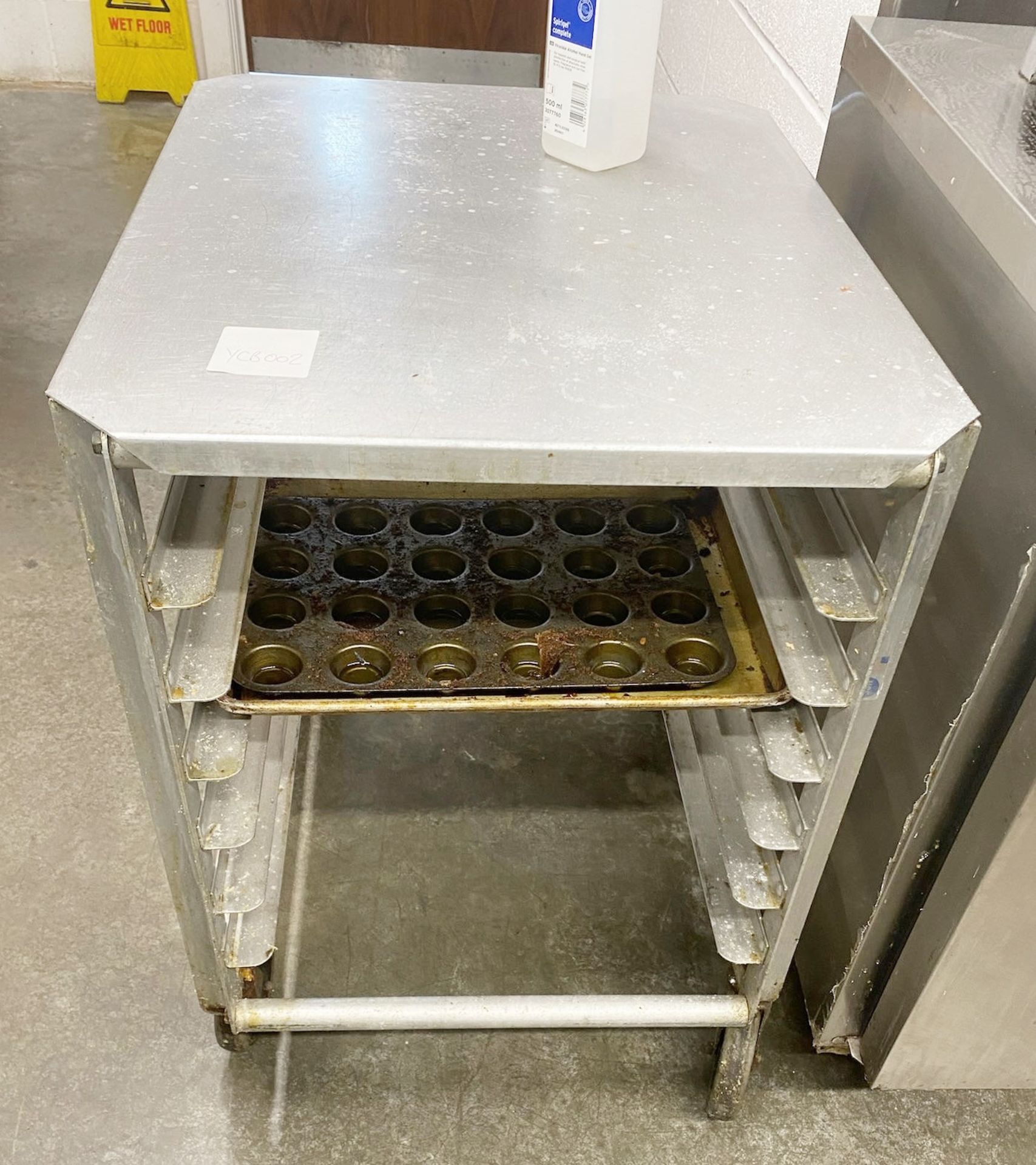 1 x Rockwood 6 Tier Trolley For Baking Trays - Stainless Steel Finish - Image 2 of 3