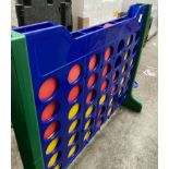 1 x Giant Connect 4 Game - Suitable For Indoor or Outdoor Use