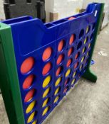 1 x Giant Connect 4 Game - Suitable For Indoor or Outdoor Use