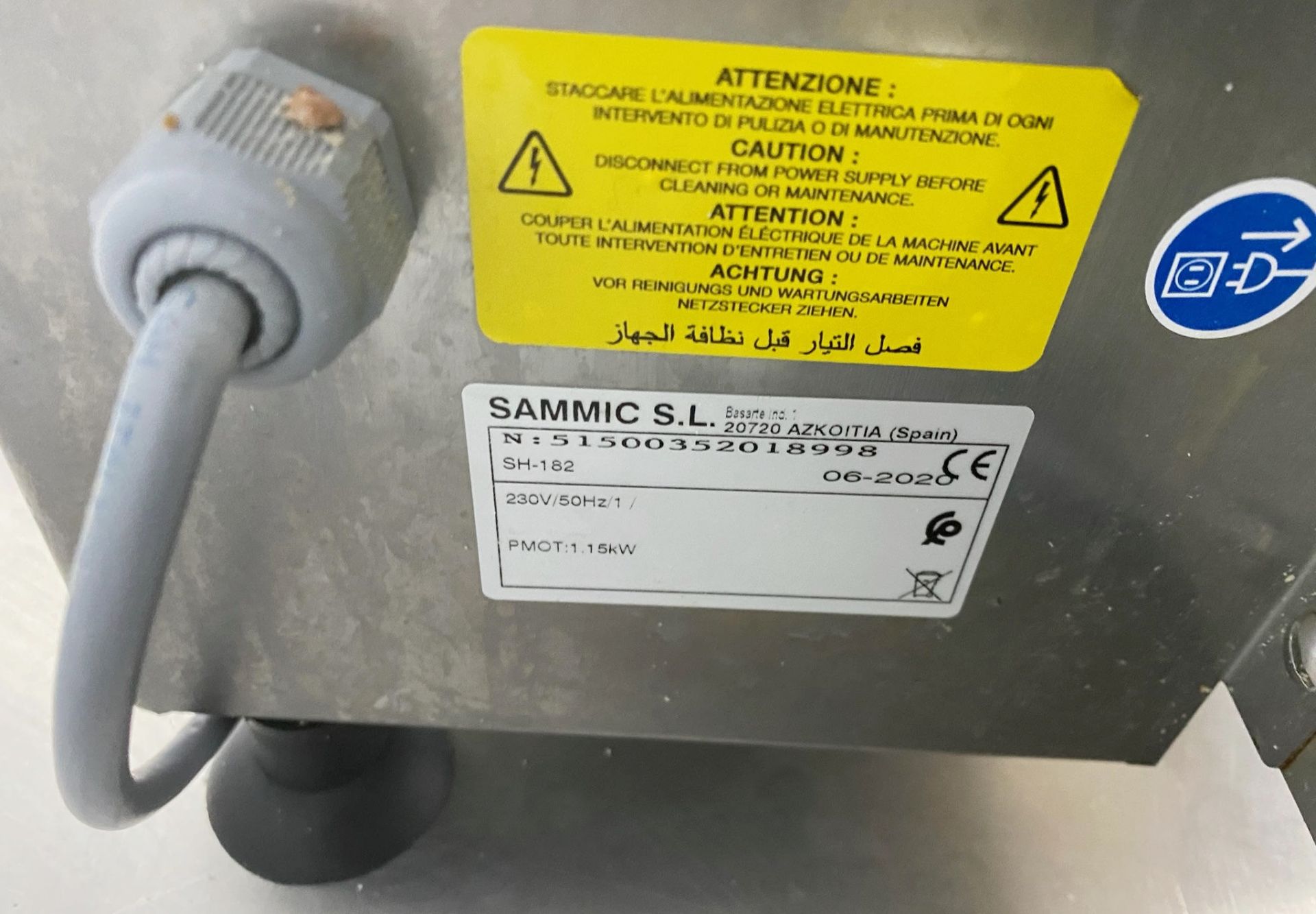 1 x Sammic SH182 Vertical Commercial Bone Saw - RRP £2,700 - Image 4 of 4