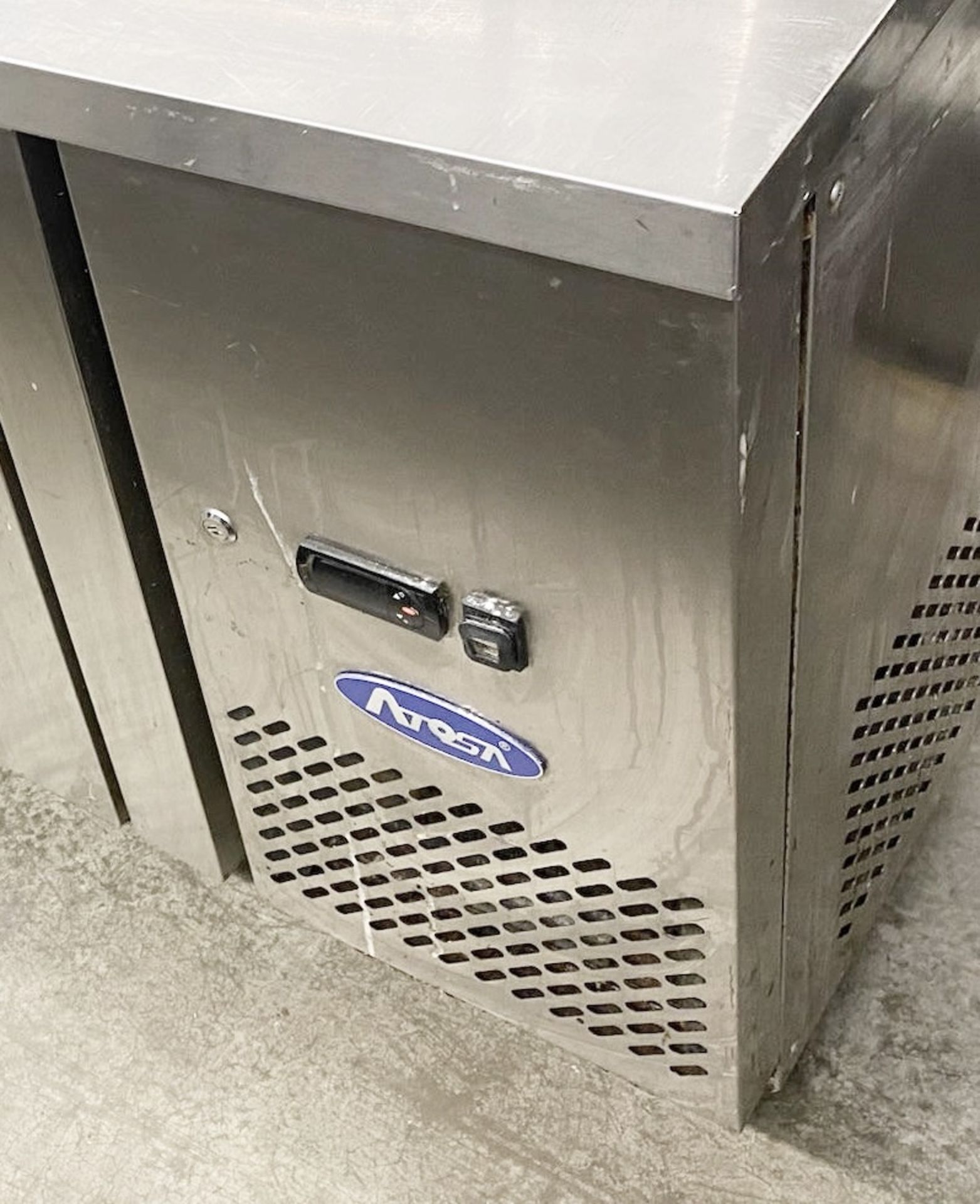 1 x Atosa Three Door Countertop Prep Refrigerator - Image 5 of 5