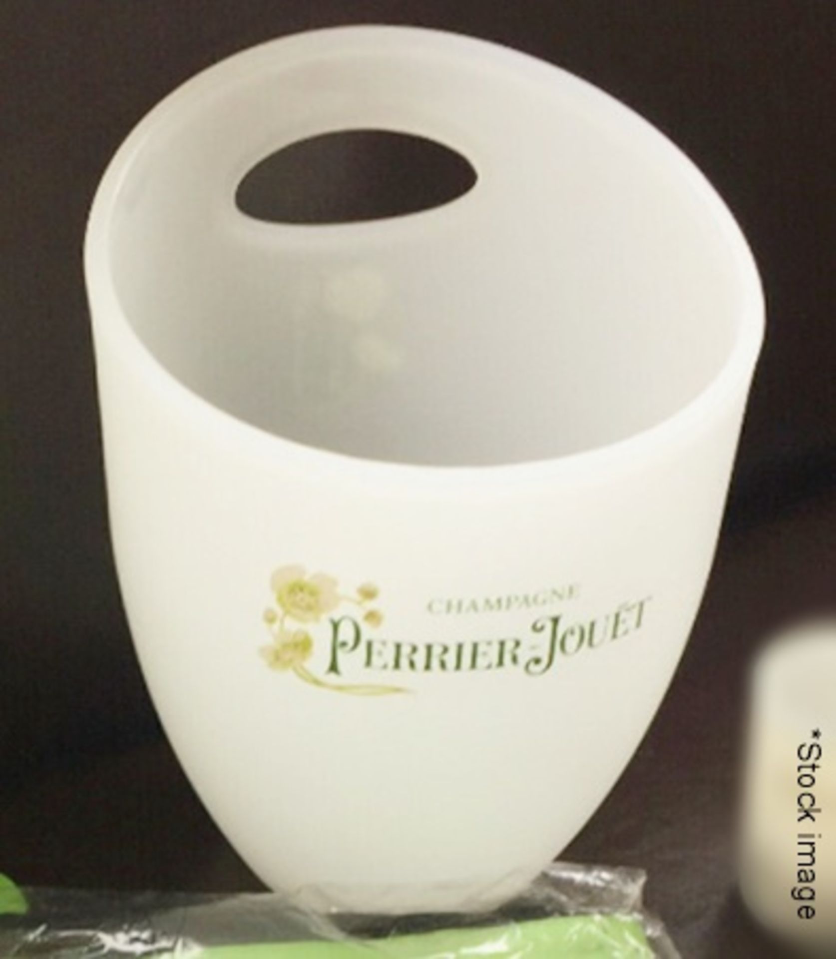 3 x Premier Jouet Single Bottle Ice Buckets In White ABS