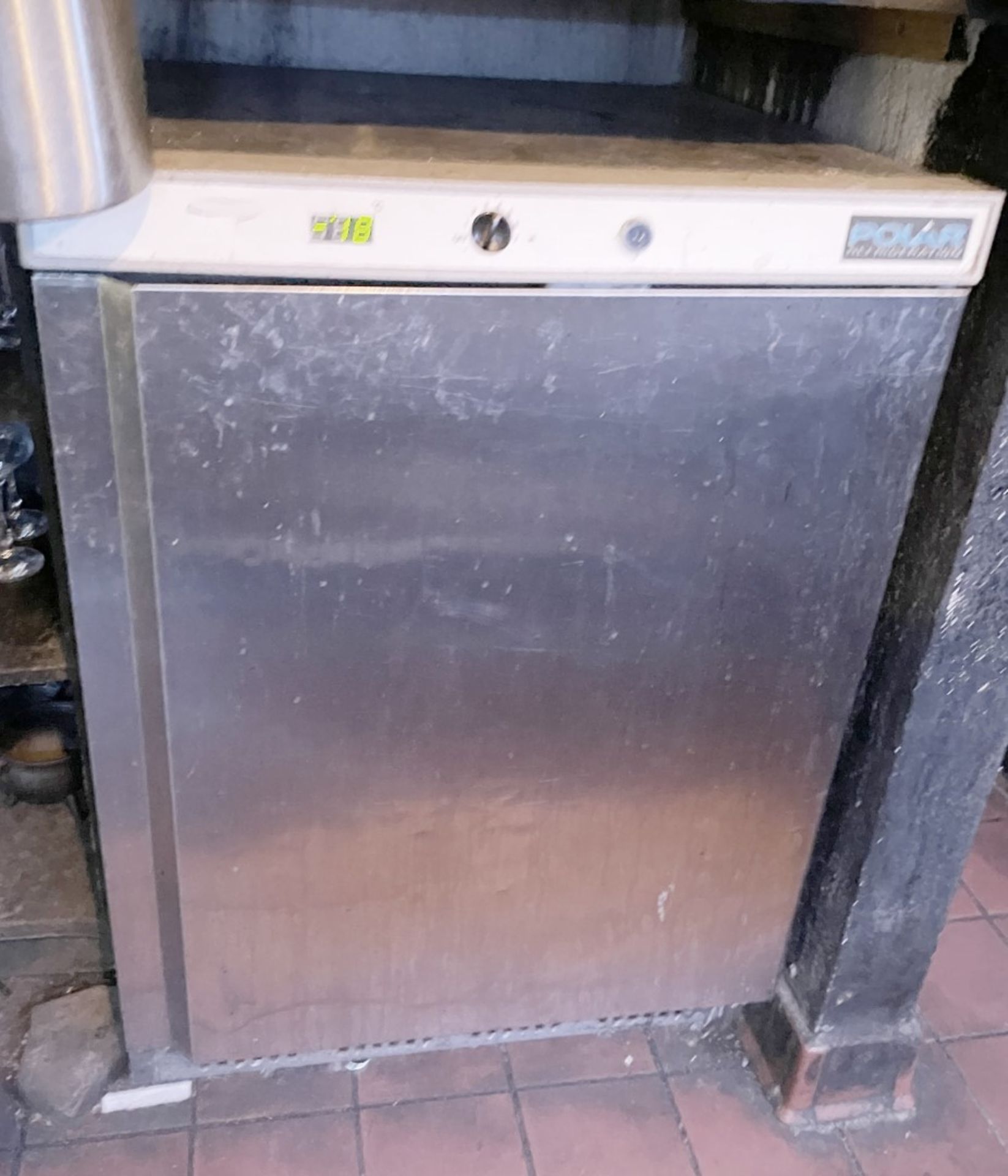 1 x POLAR Commercial Stainless Steel Undercounter Freezer - Image 2 of 4