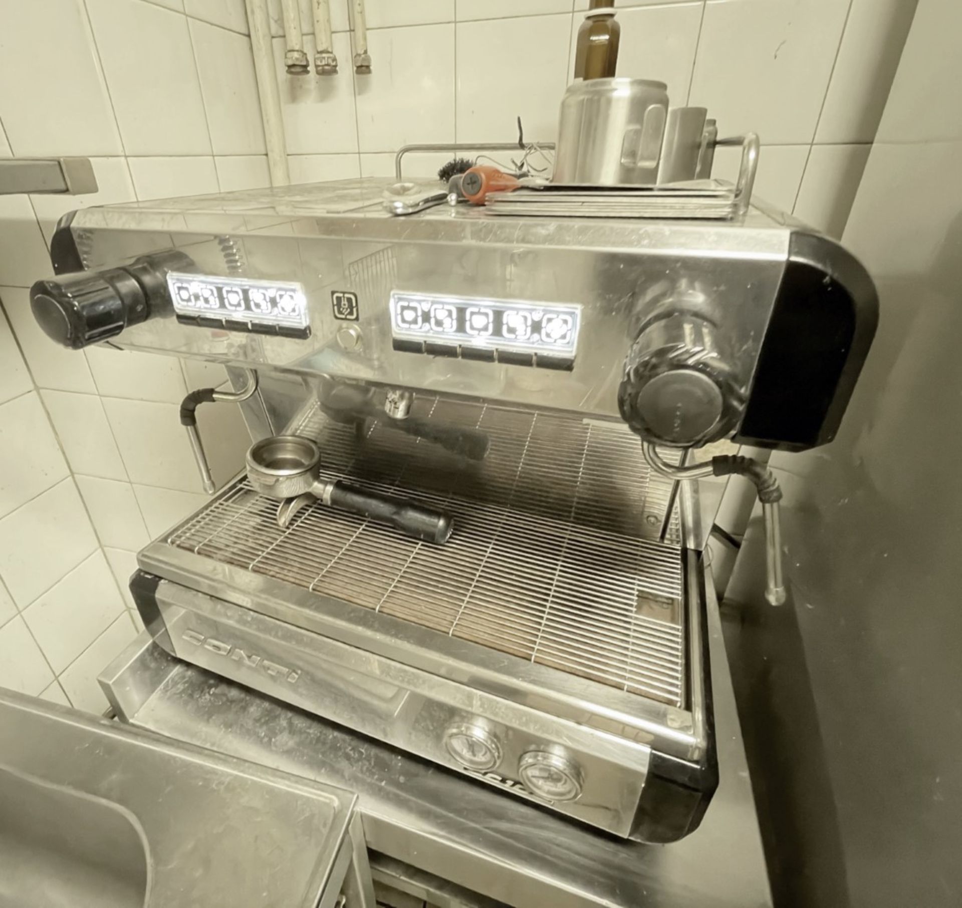 1 x CONTI CC100 2-Group Traditional Espresso Coffee Machine, 230v - CL909 - Location: London, W1U - Image 2 of 6
