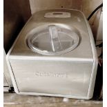 1 x CUISINART Professional Ice Cream & Gelato Maker - Silver - CL909 - Location: London, W1U